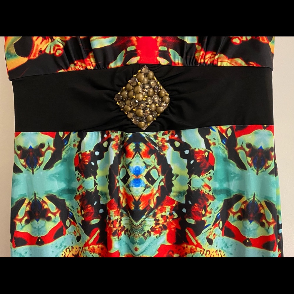Monroe & Main Summer Maxi Dress Size Medium New! - Picture 5 of 7